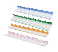 Perfeclan Lot de 4 Supports pour tuiles de Mahjong, faciles à Utiliser, pour fêtes, réunions de Famille, Festivals, Cadeaux créatifs en Acrylique.
