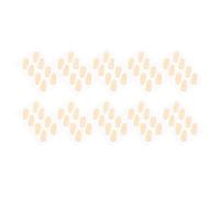 perfeclan Lot de 40 paires de plaquettes nasales pour lunettes de soleil, coussinets doux de 1 mm d'épaisseur, pâte adhésive, Peau En Forme de Larme