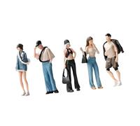 perfeclan Lot de 5 figurines (1/64) peintes, représentant, idéales pour la décoration, la photographie et la création de dioramas de