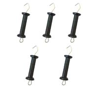 Perfeclan Lot de 5 isolateurs pour poignées de Portail de clôture électrique. Poignées de Porte de clôture faciles à Installer, Pratiques et légères, avec