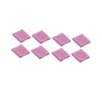 perfeclan Lot de 8 manchons élastiques de soutien des doigts, protections pour les doigts, support élastique pour le pouce pour la course et le tennis, Pink L
