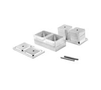 Perfeclan Machine à fabriquer des appâts, Outil de Fabrication de Briques pour appâts de pêche, compresseur pour leurres de pêche Faits Main, Outil de Moulage, CarrÉ