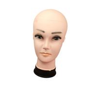 perfeclan Mâle masculin mannequin têtes d'entraînement PVC Pvc Manikin Holder pour boucles d'oreilles Collier Wigs Faire des chapeaux de