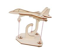 perfeclan Maquette d'avion à en pédagogique - Décoration de bureau - Cadeau d'anniversaire - Montage facile - Modèle de physique