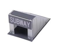 Perfeclan Maquette de Station de métro, Quai de Circulation, Collection de maquettes de Stations, Ornement, scène architecturale, Accessoire de décor pour, 7.5 Cm