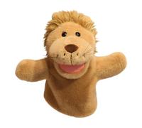 Perfeclan Marionnette à Main en Peluche pour Animaux, marionnettes à raconter, blagues réalistes, Jouet en Peluche imaginatif pour Animaux, Gants, Lion