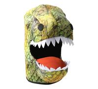 perfeclan Masque de dinosaure pour homme, masque animal pour jeux de rôle, déguisement, anniversaire, carnaval, Vert