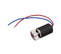 perfeclan Mini moteur de remplacement 3 V 0,25 A, petit moteur sans noyau 10 mm x 15 mm pour produits électroniques, artisanat, modèles de jouets