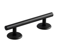 perfeclan Mini-skateboard à rails ronds pour fingerboard, accessoire de jeu de rails premium, cadeau original en acier inoxydable, rail d'obstacles, Noir 15 Cm