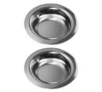 Perfeclan Modèle en Silicone, modèle de bougeoir, modèle de Ciment, brûleur de Fonte d'arôme, Moulage en résine époxy, modèle pour Centre de Table, 2 poêles sans Trous