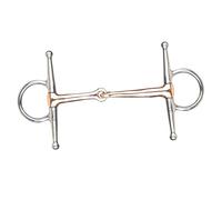 Perfeclan Mors de Cheval en Acier Inoxydable, Mors à Branches Longues, d'entraînement à mâcher, Anneau en D, pour Accessoires équestres, Performance,