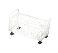 Perfeclan Organisateur de fichiers de cartons de fichier à roulettes sous Bureau d'organisateur de Stockage bac Bin Storage pour Snack Craft Classroom, L