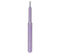 perfeclan Outil de massage de réflexologie faciale portable et polyvalent, stylo de massage manuel à points pour le visage, les jambes, le corps, les bras, les, Violet