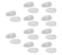 perfeclan Pack de 10 Paires de Plaquettes Nasales En Silicone pour Lunettes, Accessoires Utiles, Doux