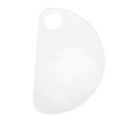 perfeclan Palette de maquillage, plateau de mélange de maquillage, outil facile à utiliser, nail art, réutilisable, portable, manucure, beauté, mélange de, Demi-cercle 10cmx16cm