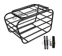 Perfeclan Panier arrière de vélo, Porte-Bagages Robuste et léger pour Chien, Panier de Rangement pour vélo, idéal pour la randonnée, Le Shopping et Le Camping, sans Doublure, 38 Cm X 23 Cm X 21.5