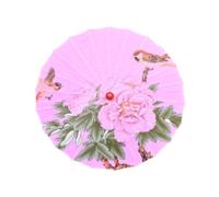 perfeclan Parapluie Chinois en Papier huilé, Parasol Oriental décoratif Traditionnel pour Mariage, fête, théâtre, Cosplay, Femmes, Style F