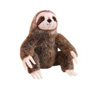 perfeclan Paresseuse en peluche jouet paresseux de jouet en peluche belle 24 cm à trois toed parsh jouet en peluche pour les enfants faveurs cadeaux de vacances