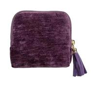 Perfeclan Petit étui à Bijoux de, Organisateur, Pochette de Rangement pour Bracelets, bagues et Autres Petits Objets, idéal pour Les, Violet Foncé