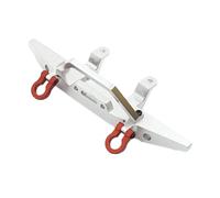 perfeclan Pièces de rechange pour pare-chocs de voiture RC 1/12, pièces de rechange pour camions RC faciles à installer, Argent