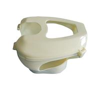 Perfeclan Pigeon Porte-Oiseau Support de Fixation Anneau de Pied Cadre Monture Plastique Fonction Multifonction Convient Aux Hommes Oiseaux de Course et de Comp, Blanche