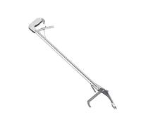 Perfeclan Pince Attrape-Serpents en Acier Inoxydable Outil de Manipulation Multifonctionnel Pince à Reptiles Pince à Déchets Pliable Manche Longue Convient Mani, 75CM