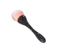 perfeclan Pinceau à Blush, brosse à poudre, outil de maquillage, poignée douce et brillante, brosse de maquillage légère, brosse de maquillage à poudre libre, Noir