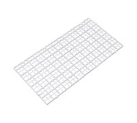 Perfeclan Plaque de Grille Grille de Fond Filet de Partition Séparateur de Bac Plateau de Division avec Conception Emboîtable pour Personnalisation Approprié P, Blanc, 30x15x1.5cm