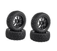 perfeclan Pneus de rechange pour voitures RC 1/10 : pièces d'amortissement résistantes à l'usure, hautes performances, installation facile, accessoires, Roues Multibranches