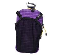 Perfeclan Pochette de Rangement pour téléphone Portable en Nylon Polyvalent avec Crochet de Suspension, Sac Banane idéal pour la randonnée, l'escalade et Le, Violet