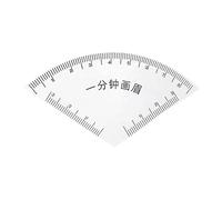 perfeclan Pochoir à sourcils pour débutants, accessoire robuste, réutilisable, portable, polyvalent, format de poche, blanc