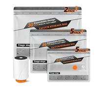 Perfeclan Pompe à air électrique Multifonction Portable avec Embouts pour Matelas gonflables et Bateaux, Blanc