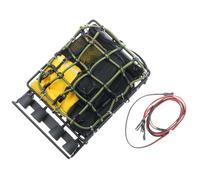 perfeclan porte-bagages et galerie de toit pour crawler RC 1:10 : plusieurs sacs étanches, accessoires, installation rapide, pièces de modification à, Style C