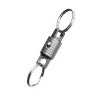 perfeclan Porte-clés en Titane à dégagement Rapide, Anneau détachable Universel, Robuste, Multifonctionnel et léger, Rotation à 360° pour Sac à Main