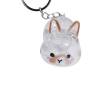 perfeclan Porte-clés Lapin, Porte-clés de Voiture, Unique, Portable, Multifonctionnel, Cadeau Souvenir pour Les Amoureux des Animaux de Compagnie, collecteur de, Style A