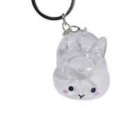 perfeclan Porte-clés Lapin, Porte-clés de Voiture, Unique, Portable, Multifonctionnel, Cadeau Souvenir pour Les Amoureux des Animaux de Compagnie, collecteur de, Style B