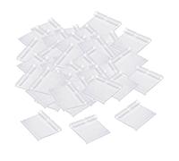 perfeclan Porte-étiquettes En Plastique Transparent Support D'étiquette de Prix de Prix, 50x42mm