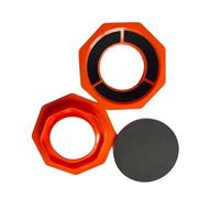 perfeclan Porte-gobelets à balles - Accessoire de présentation professionnel - Présentoir multifonctionnel pour salle de jeux - Décoration pour passionnés, Orange