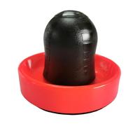 Perfeclan Poussoir de Hockey sur Table Accessoire de Remplacement Poignée de Palette avec Fond Lisse en Feutre Épais Manche de Butteur Convient pour Les Tables, Rouge
