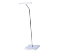 Perfeclan Présentoir à Boucles d'oreilles, Petit Support de Rangement Peu encombrant avec Base, idéal pour la Vente en Magasin ou en Dressing, Argent