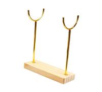 Perfeclan Présentoir à Bracelets, présentoir à Bijoux, Support Peu encombrant, Base en Bois Stable pour Montres-Bracelets, vitrine de Vente pour commodes et, Couche Unique 15 Cm