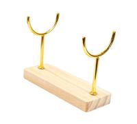 Perfeclan Présentoir à Bracelets, présentoir à Bijoux, Support Peu encombrant, Base en Bois Stable pour Montres-Bracelets, vitrine de Vente pour commodes et, Couche Unique 10 Cm