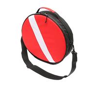 Perfeclan Pro Scuba Diving Regulator Gear Pouch Rembourré Snorkeling Zipper Design avec bandoulière Sac à Main