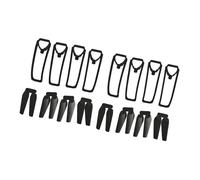 perfeclan Properque pièces de rechange Pièces portables de la dureté haute légère avec des gardes d'hélice accessoires de drones pour e88pro e88, 2 Ensembles
