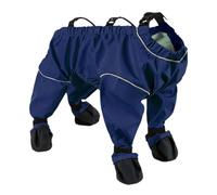 Perfeclan Protecteur de Patte de Chien Bottes avec Bretelles Chaussures Antidérapantes Étanches en PU Ajustables Convient à La Marche Plein Air Randonnée Course, XL