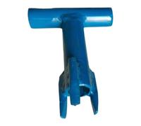 Perfeclan Rallonge de clé à vanne, Fourche Ergonomique pour vannes d'eau//Chauffage, en métal, Facile à Installer, Accessoires pour interrupteurs de, 30cm