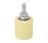 Perfeclan Rouleau de Guidage pour Portail Coulissant, poulie de Levage de Remplacement pour Portail Coulissant, roulement Silencieux, Roue de Guidage, 50x50mm
