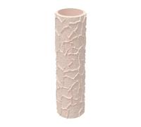 perfeclan Rouleau de texture pour argile, outil de création portable pour sculpture et modélisme, accessoires polyvalents, motif sans couture 2 x 8 cm
