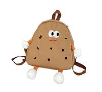 perfeclan Sac à Dos de en Forme de Biscuits pour Enfants, idéal pour la Maternelle ou l'école Maternelle, Brun