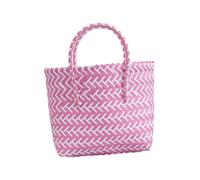 perfeclan Sac à Main tissé à la Main, Sac Seau Polyvalent pour Les déplacements, Les Vacances, Les